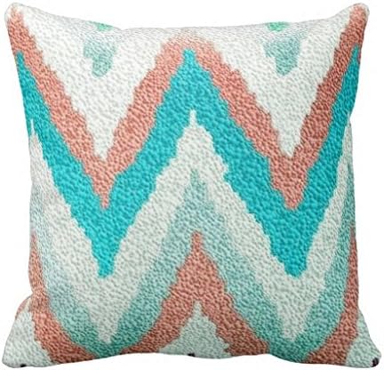 Pastel Chevron Colored Print Pillow Case