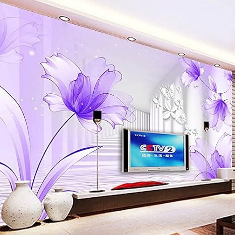 Wanddekoration Leegt 3d Tapete Wallpaper Mural Benutzerdefinierte Fototapete Einfache Und Moderne 3d Stereo Blume Schlafzimmer Wohnzimmer Sofa Tv Hintergrund Wandbild Tapeten 300cmx200cm Wandsticker Wandfiguren Ncci1914 Com