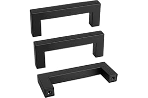 goldenwarm 35 Pack |3" Kitchen Cabinet Handles Drawer Pulls Black Cabinet Pulls for Kitchen Cabinet Handles