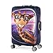 7-Mi 3D Print Giraffe Design Travel Trolley Case Cover Protector Suitcase Cover 30