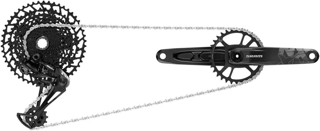 Sram Nx Eagle Groupset (Rear Der, Trigger Shifter W Clamp, Crankset Dub W Dm 32t X-sync Chainring, Chain 126 Links 12s,Cassette Xg-1230 11-50t, Chaingap Gauge)