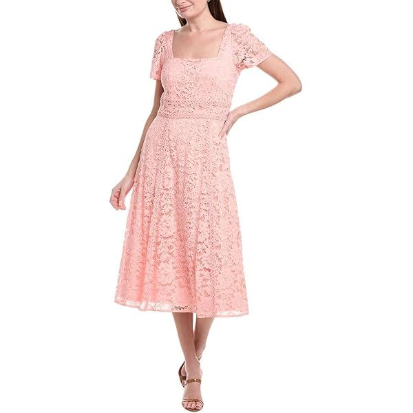 Anne Klein A LINE MIDI WITH BOW BODICE at Amazon Women's Clothing store