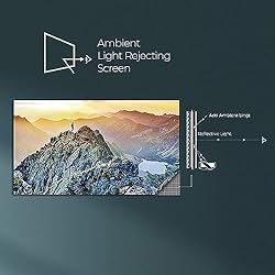 Hisense F100W 100" ALR Display Screen, 4K Ultra HD