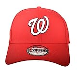 MLB Washington Nationals Team Classic Game 39Thirty Stretch Fit Cap, Red, Small/Medium