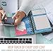 Boxclever Press Budget Book. Budget Planner with Pockets to Organize Cash Flow, Bills & More (Turquoise)