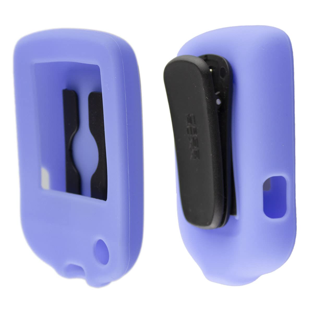 caseroxx Silicone-Case compatible with Freestyle Libre 3 made from silicone, case with or without belt clip in blue