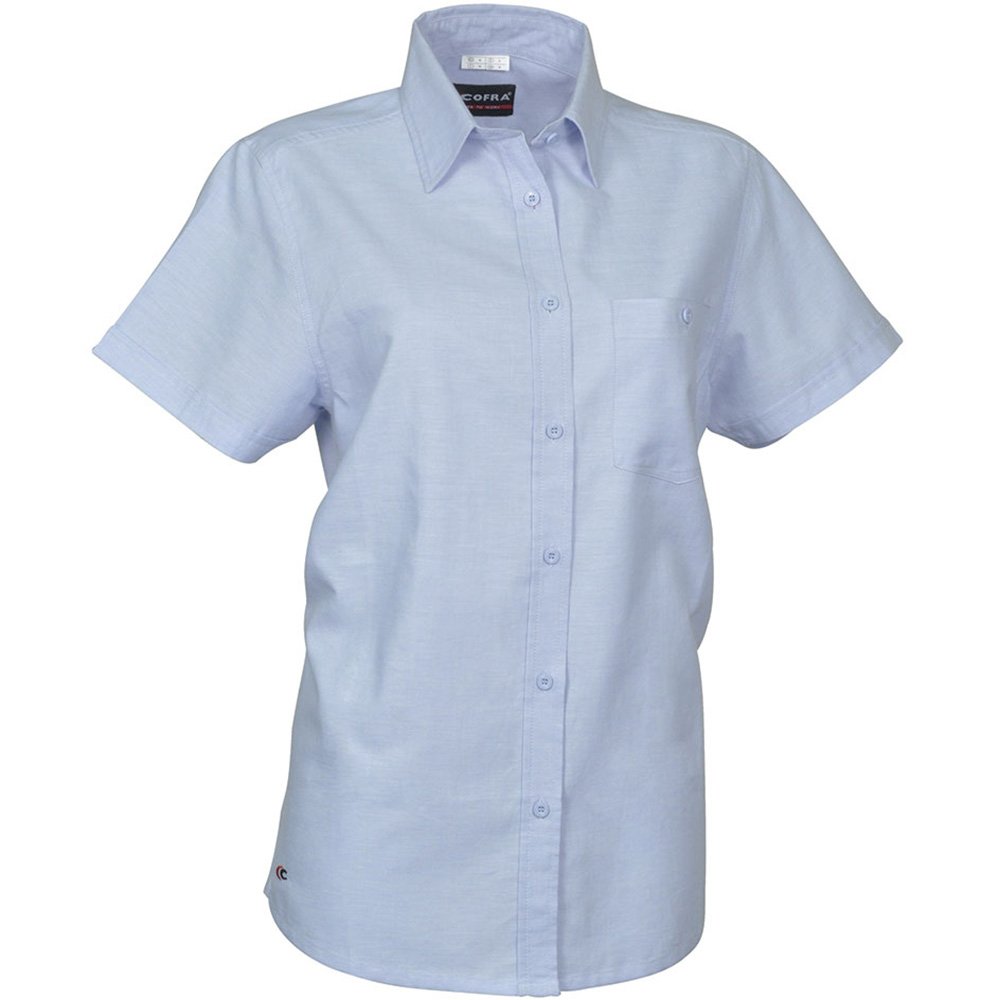 Cofra V428-0-02.Z/2 "St. Vincent Woman" Softshell Jacket, Light Blue, Small