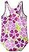 Kanu Surf Girls Beach Sport Racer Back One Piece Swimsuit, Florence Floral Purple, 5
