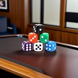 H&S 30x 16mm Dice Set 6 Colors 5 Pieces Each Color Eco Acrylic view 5