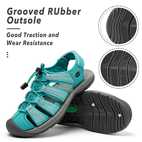 Woman Sports Hiking Sandals Waterproof Closed Toe Water Shoes Summer