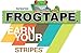 FROGTAPE 282547 Shape Painting Tape, 1.81-Inch x 25-Yard Roll, Yellow Wave Design