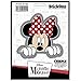 Minne Mouse Face Head with Red Bow Peeking Disney Movie Auto Car Truck SUV Vehicle Garage Home Office Wall Decal Sticker - Stick Onz