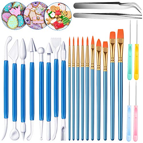 24 Pieces Cookie Decorating Tool Set Fondant Cake