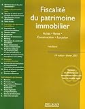 Fiscalité du patrimoine immobilier by 