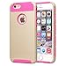 iPhone 6s Case,BAROX iPhone 6 Case Slim Impact Resistant TPU Shock-Absorbing Protective Cover for Apple iPhone 6/6s 4.7 inch(Gold Rose)