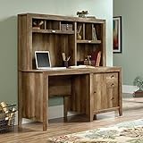 Sauder 420410 Dakota Pass Computr Desk W/Hutch, Craftsman Oak Finish