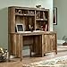 Sauder 420410 Dakota Pass Computr Desk W/Hutch, Craftsman Oak Finish