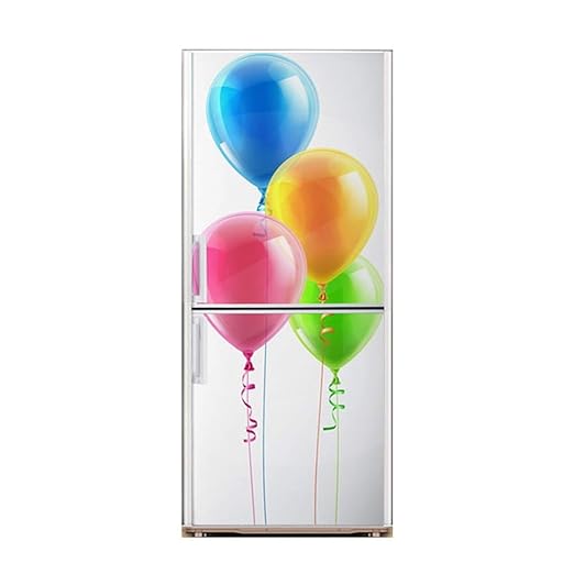 XIAOMAN Pegatinas de Nevera de la Cocina Globos de Colores HD ...