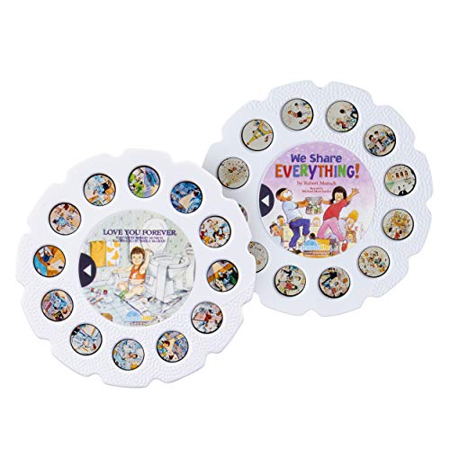 Moonlite - Robert Munsch Intermediate Starter Pack, Storybook Projector for Smartphones with 2 Story Reels, For Ages 3 and Up