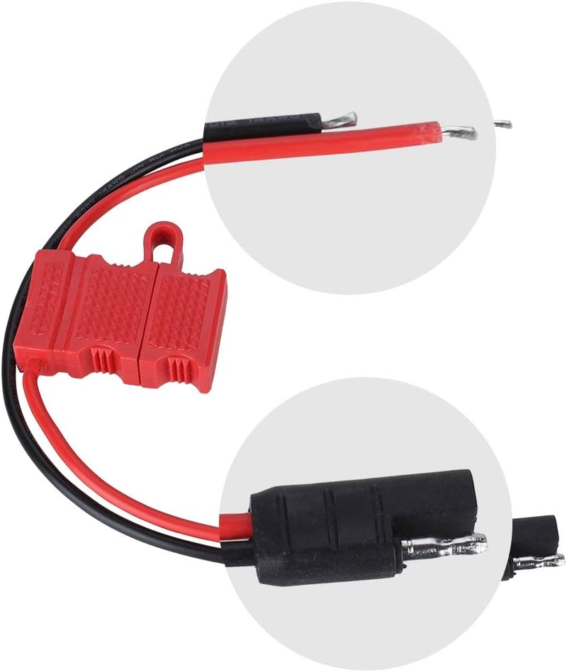 Bewinner Power Cable with Fuse for Mobile Radio GM300 / GM3188 / GM3688 30cm Mobile Radio Power Cable, Default - Image 3