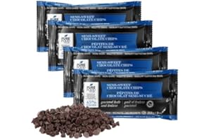 PURE FOOD BY ESTÉE Dairy Free Vegan Mini Chocolate Chips, 9oz (3 Pack) | All Natural | Certified Kosher | Gluten-Free, Dairy-Free, Nut-Free | Allergen Friendly Baking Chocolate