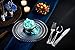 102 CRYSTAL CLEAR PLASTIC PLATES | 6 .25 Inch Disposable Plates | Fancy Dessert Plates | Hard Round Party Plates | Elegant Appetizer Plates | Heavy Duty Wedding Plates | Small Cake Plates [Diamond]