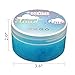 COKIME Cloud Slime, 8 OZ Blue Jumbo Cotton Candy Snow Slime with Charm, Stress Relief Toy for Girls and Boys