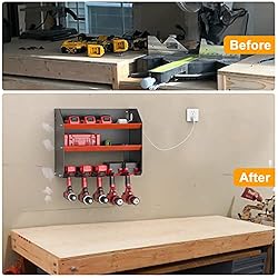 Ultrawall Power Tool Organizer, Wall Mount Drill