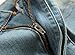 NITAGUT Men's Ripped Slim Straight fit Biker Jeans with Zipper Deco (38Wx32L, Vintage Denim)