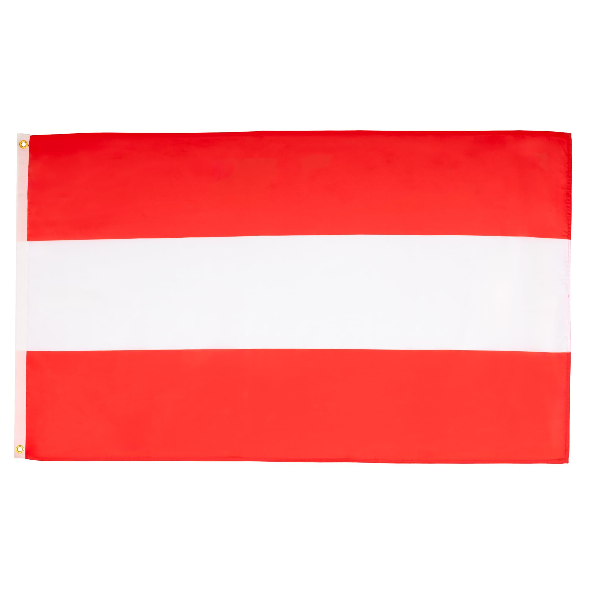 AZ FLAG - Austria Flag - 2x3 Ft - Light Polyester Austrian Banner with Two Brass Eyelets - Fade Resistant - Vivid Colors - 2' x 3' Feet - 90x60 Cm — image 1