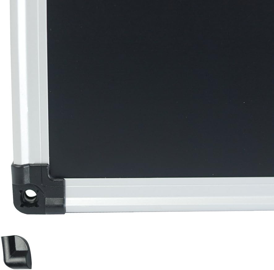 XBoard Magnetic Chalkboard Blackboard 36 x 24, Chalk Board/Black Board with 2 Magnets : Office Products