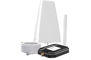 GAGBK 2024 Latest AT&T Signal Booster AT&T Cell Phone Signal Booster T Mobile Cell Booster for 5G 4G LTE on Band 12/17 AT&T Cell Booster AT&T Cell Booster ATT Extender Signal Booster Boost Call/Data Black