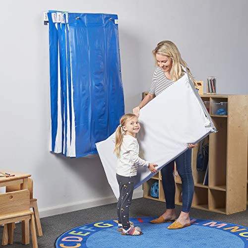 image for Factory Direct Partners Hanging Rest Mat Sanitary Divider - Reusable P