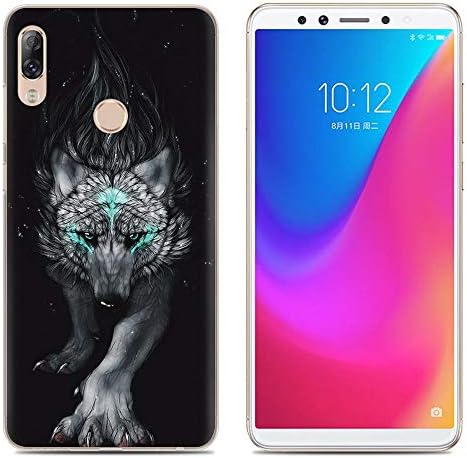 Easbuy New Version Glossy Silicone Case Protector TPU Bumper Case Back Cover Phone Back Case for Lenovo K5 Pro Smartphone