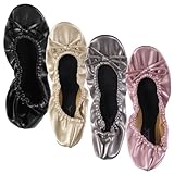 Sidekicks Foldable Ballet Flat Shoes with Carrying Case