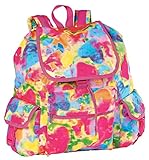 iscream 'Tie Dye Hearts' Deluxe Backpack
