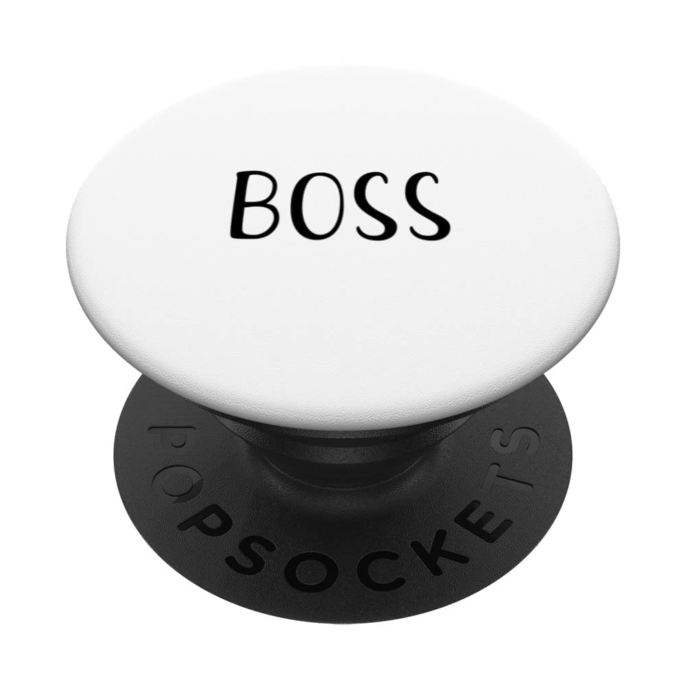 Boss Work Co-Worker Gift PopSockets Swappable PopGrip