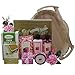 Sweet & Stylish Peony Spa Bath and Body Gift Basket