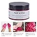 MOFAJANG Hair Color Wax Instant Hair Wax Temporary Hairstyle Cream 4.23 oz Hair Pomades Natural Hairstyle Wax for Men and Women (Red)