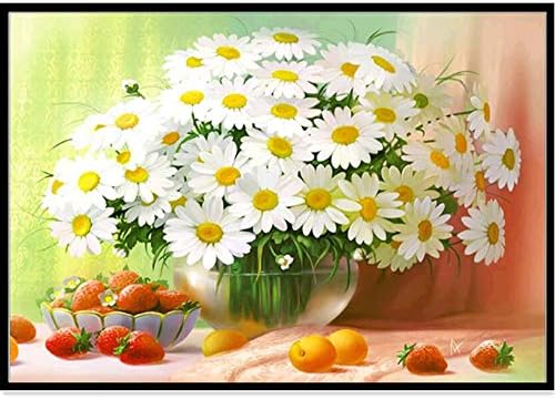 BeautyShe DIY 8D Diamond Painting by Number Kit for Adult, Full Drill Diamond Embroidery Dotz Kit Home Wall Decor