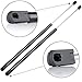 SCITOO Window Glass Lift Supports Replacement Struts Gas Springs Shocks Fit for Buick Rainier for Chevrolet Trailblazer for GMC Envoy for Isuzu Ascender for Oldsmobile Bravada for Saab 9-7x 2002-2009