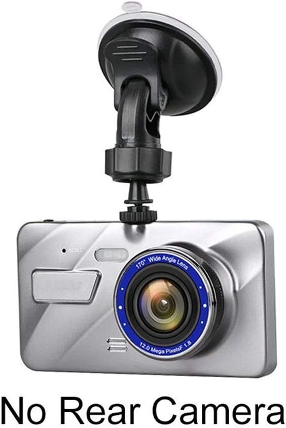 FeliciaJuan Driving Recorder Full HD 1080P Car DVR Camera Dual Lens Dash Cam IPS Screen Driving Video Recorder Dash Cam (Color : Single Lens, Size : 32G Card)