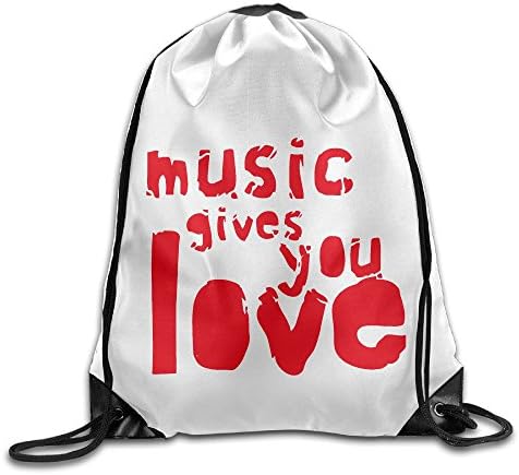 Gym Drawstring Backpack Bag For Men &amp; Women-i Love
