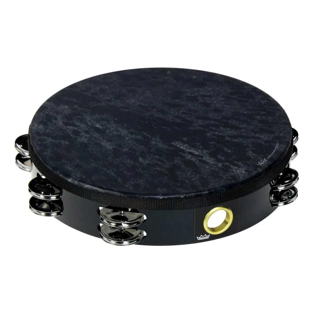 REMO Tambourine Wild 10" Double Row TA-8210-70-SD015, black