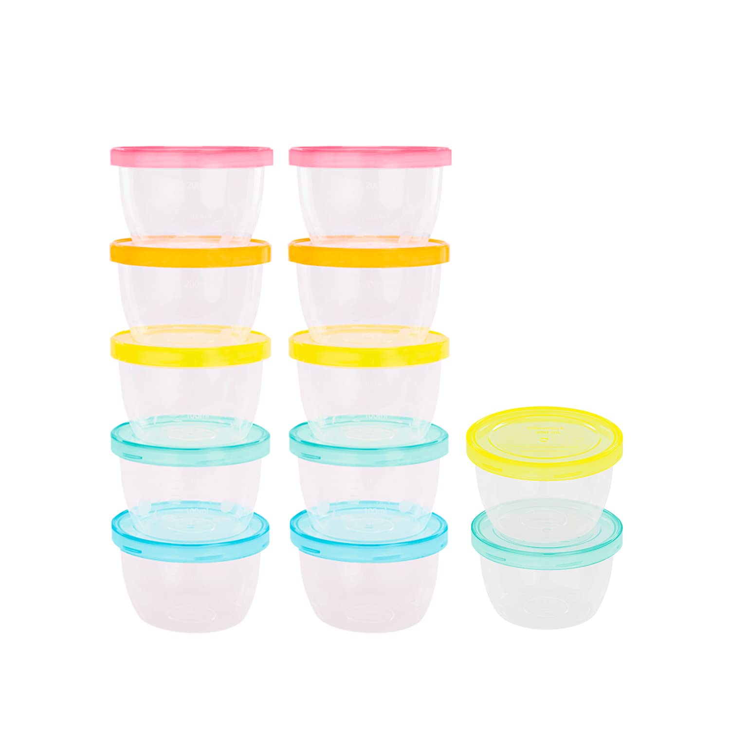 Badabulle Set of 12 Badabowls (Capacity 250ml)