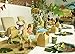 Juvale Dinosaur Birthday Party Supplies, Fossil Plates (9 in., 80 Pack)