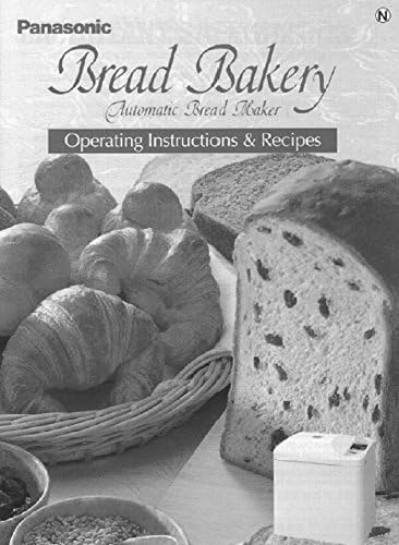 Panasonic Bread Machine Maker Instruction Manual (Model: SD-YD150) Reprint [Plastic Comb]
