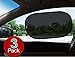 ANTOER Static Cling Car Sun Shades (3 Px) -20 X 12” Block over 97% Harmful UV Rays, Sun and Glare Protection For Your Child - Baby Car Side Window SunShades