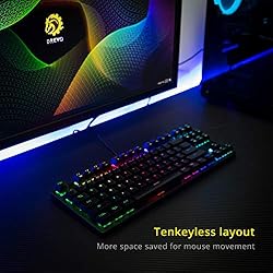 DREVO Tyrfing V2 Customizable RGB Compact 87 Keys