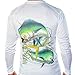 All-American Fishing Ultimate Dri Fit Fishing Shirt UPF 30+ Men's Long Sleeve